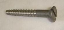 WOODSCREW COUNTERSUNK SLOTED